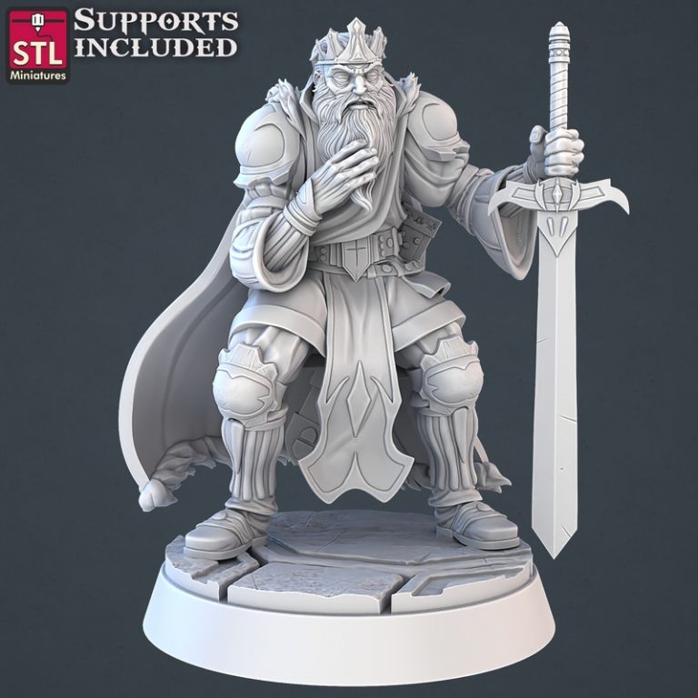 皇家法庭套装 - 3D打印模型|Royal Court Set – 3D Print Model