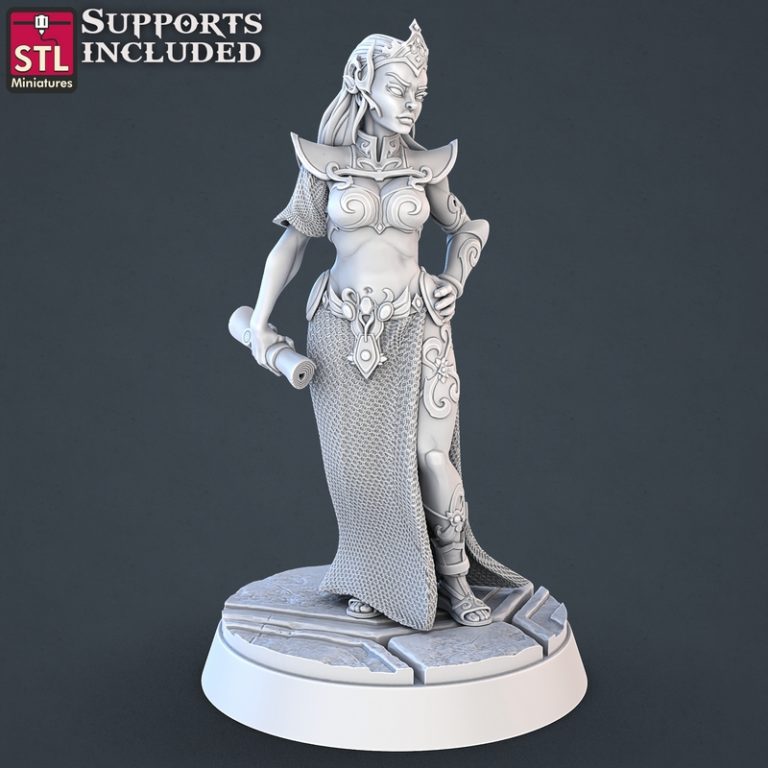 皇家法庭套装 - 3D打印模型|Royal Court Set – 3D Print Model