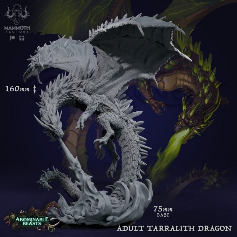 巨象工坊——怪兽系列——3D打印模型|Mammoth Factory – Abominable Beasts – 3D Print Model