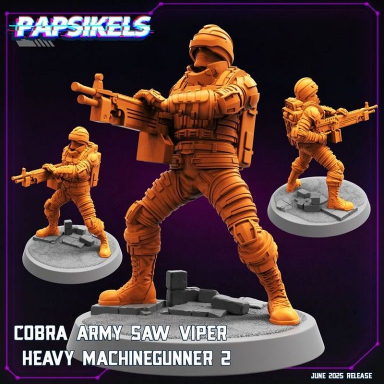 Papsikels迷你模型2025科幻系列3D打印模型|Papsikels Miniatures – May 2025 – Sci-Fi Models – 3D Print Model