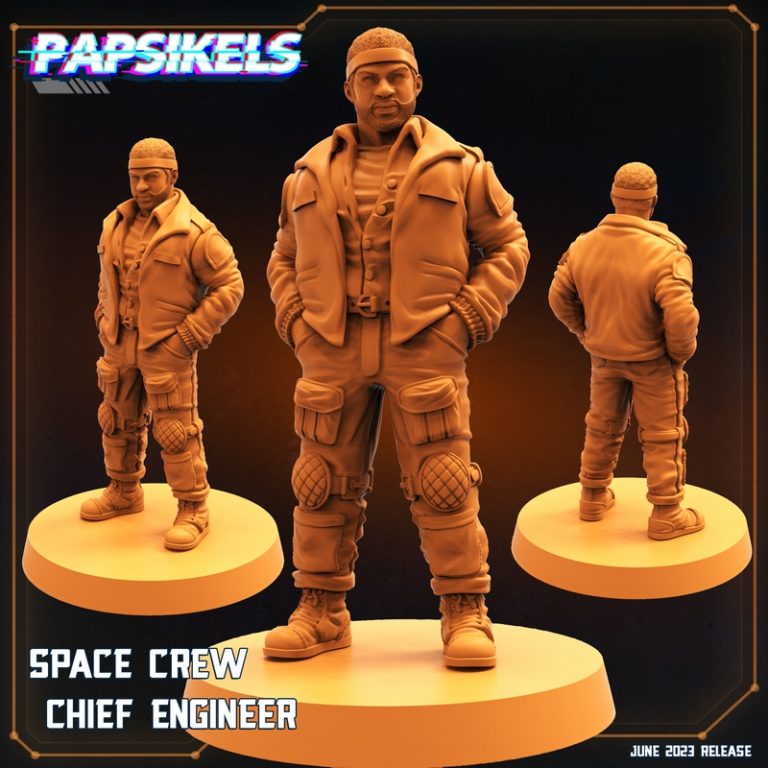 Papsikels迷你模型：2023年6月《异形vs人类》3D打印作品|Papsikels Miniatures – June 2023 – Alien vs Humans – 3D Print Model