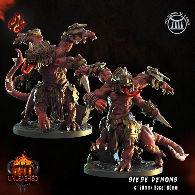 Crippled God Foundry 2023地狱爆发 3D打印模型|Crippled Gοd Foundry – May 2023 – Hell Unleashed – 3D Print Model