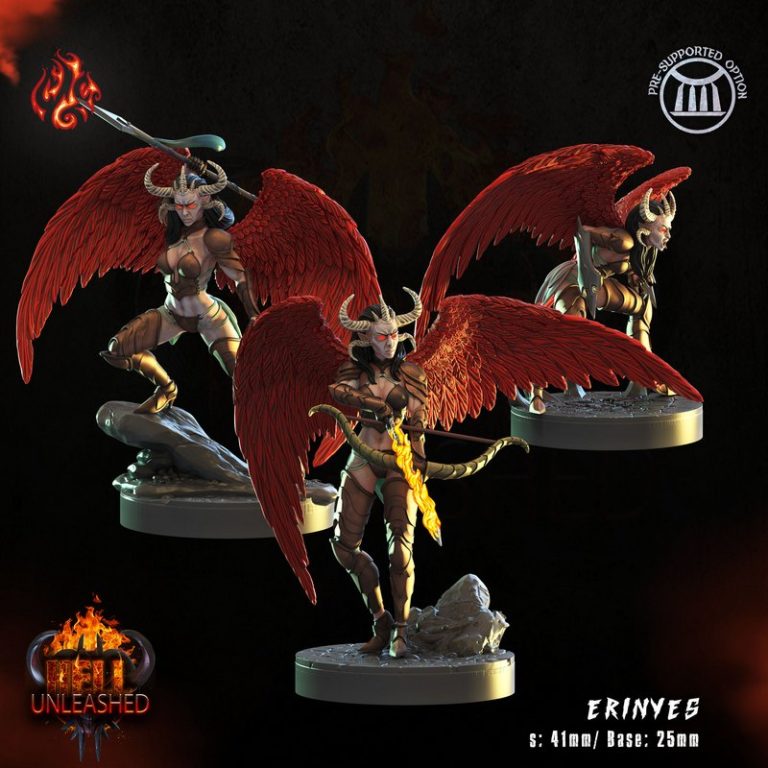 Crippled God Foundry 2023地狱爆发 3D打印模型|Crippled Gοd Foundry – May 2023 – Hell Unleashed – 3D Print Model