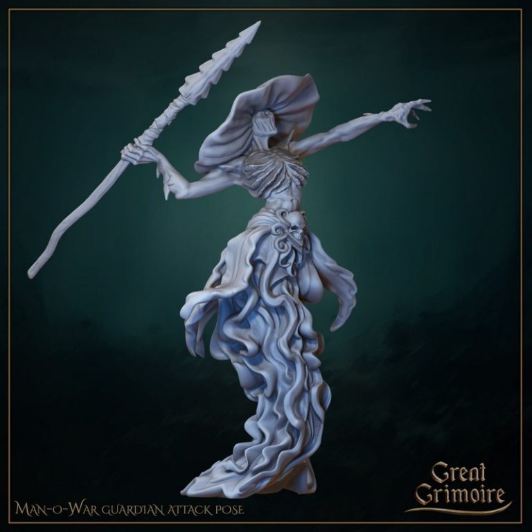 伟大秘典 — 2023年7月 — 暴风雨降临 — 3D打印模型|Great Grimoire – July 2023 – Gathering Storm – 3D Print Model