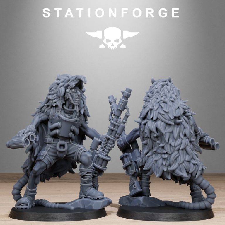 Station Forge — 技术狂暴战士 3D打印模型|Station Forge – Techno Savage Barbarians – 3D Print Model