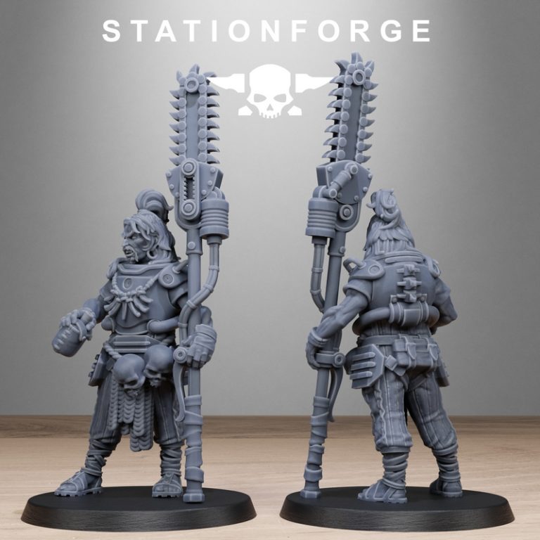 Station Forge — 技术狂暴战士 3D打印模型|Station Forge – Techno Savage Barbarians – 3D Print Model