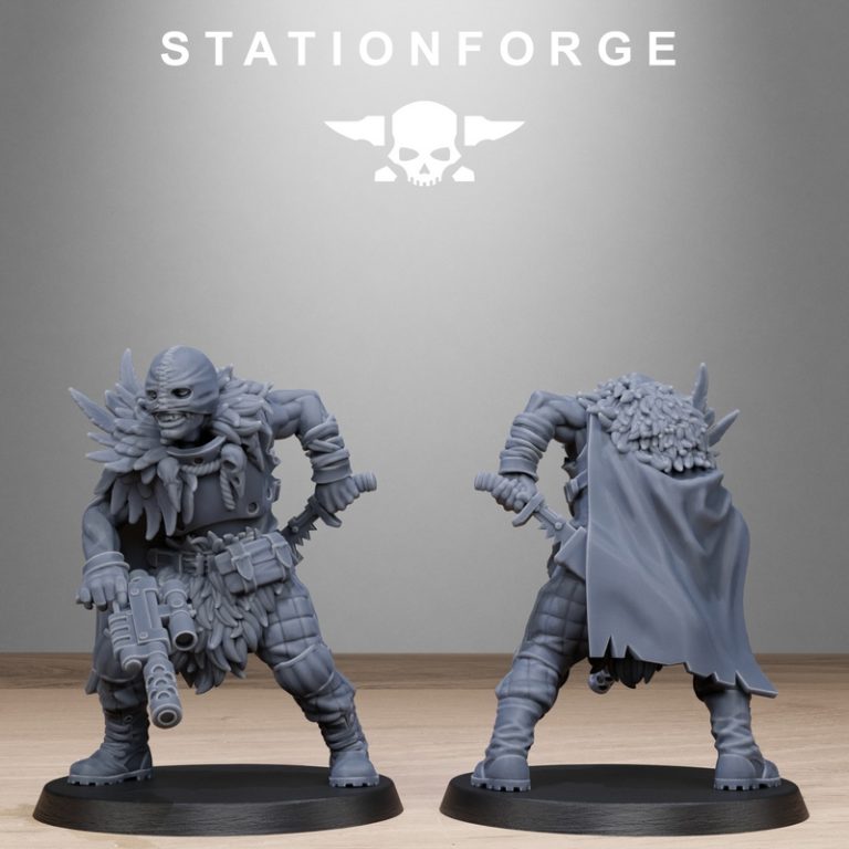 Station Forge — 技术狂暴战士 3D打印模型|Station Forge – Techno Savage Barbarians – 3D Print Model