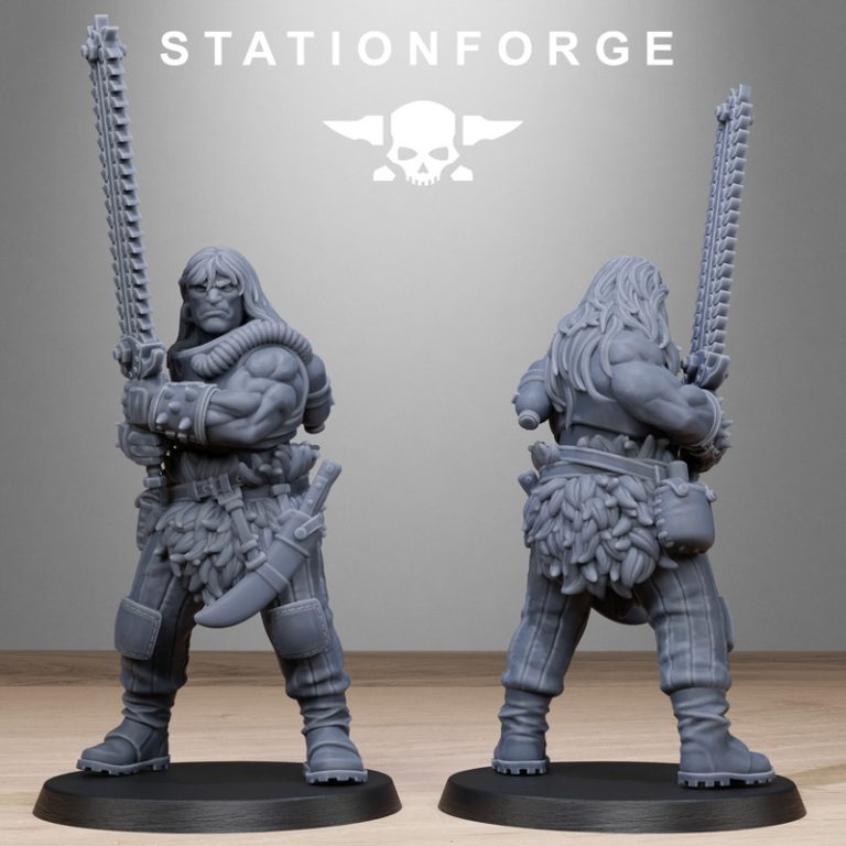 Station Forge — 技术狂暴战士 3D打印模型|Station Forge – Techno Savage Barbarians – 3D Print Model