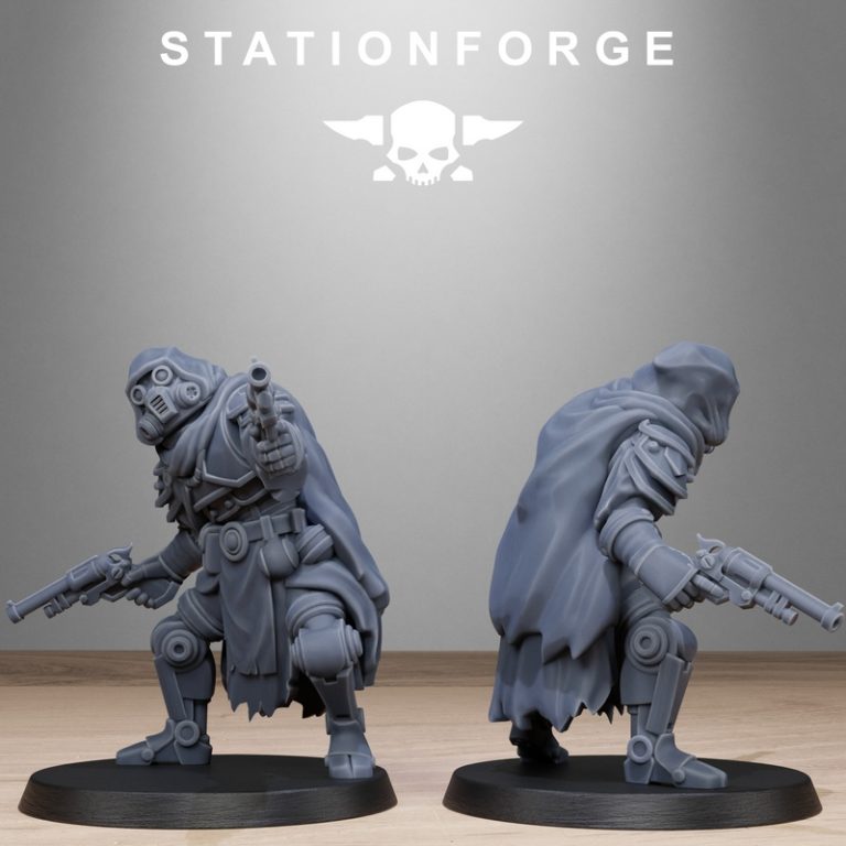 Station Forge——动漫游戏角色3D打印模型集|Station Forge – Scavenger Tech Magicians – 3D Pint Model