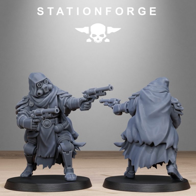 Station Forge——动漫游戏角色3D打印模型集|Station Forge – Scavenger Tech Magicians – 3D Pint Model
