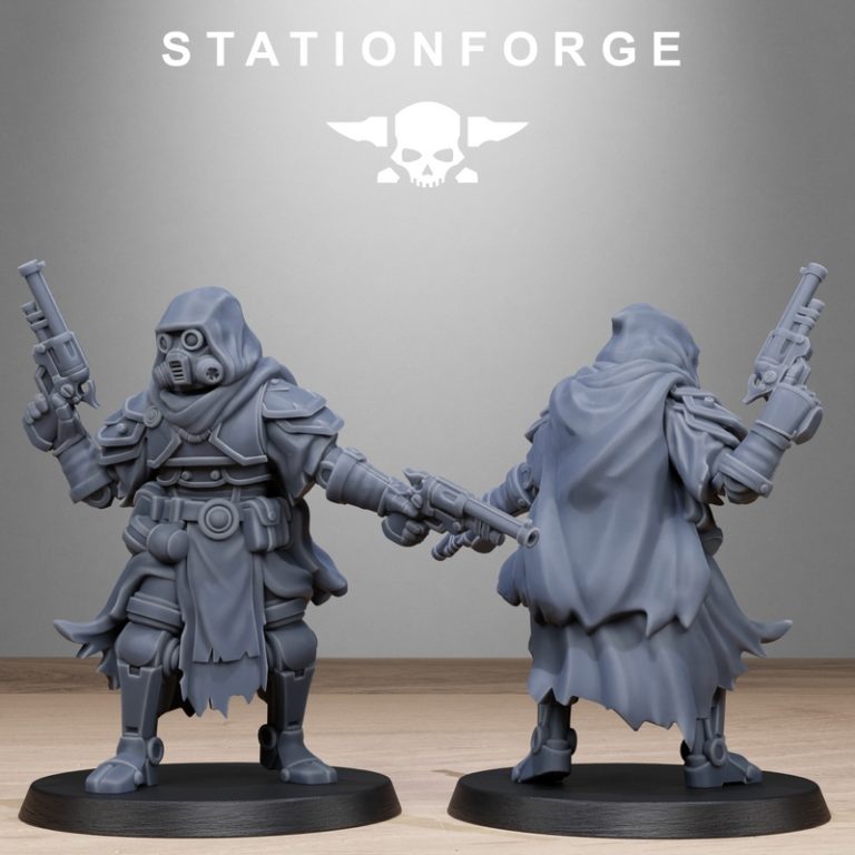 Station Forge——动漫游戏角色3D打印模型集|Station Forge – Scavenger Tech Magicians – 3D Pint Model