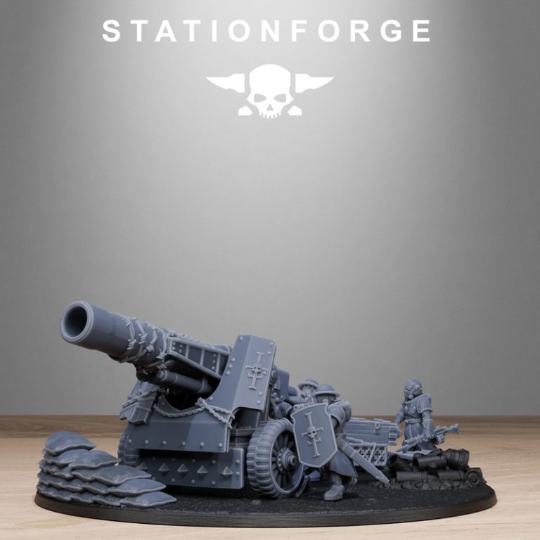 Station Forge - 皇家卫队炮兵 - 3D打印模型|Station Forge – Royal Guard Artillery – 3D Print Model