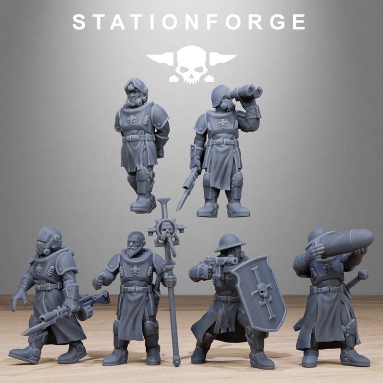 Station Forge - 皇家卫队炮兵 - 3D打印模型|Station Forge – Royal Guard Artillery – 3D Print Model