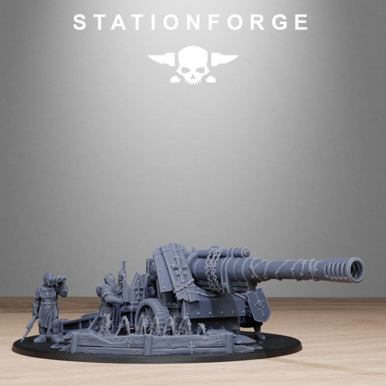Station Forge - 皇家卫队炮兵 - 3D打印模型|Station Forge – Royal Guard Artillery – 3D Print Model