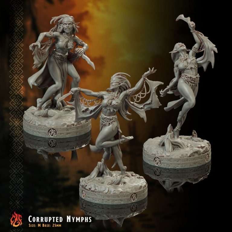 泥沼教团——克里普尔之神锻造厂3D打印模型|Crippled God Foundry – The Coven of the Mire – 3D Print Model