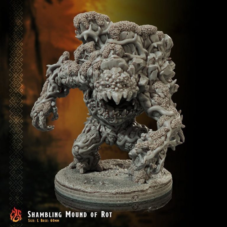 泥沼教团——克里普尔之神锻造厂3D打印模型|Crippled God Foundry – The Coven of the Mire – 3D Print Model