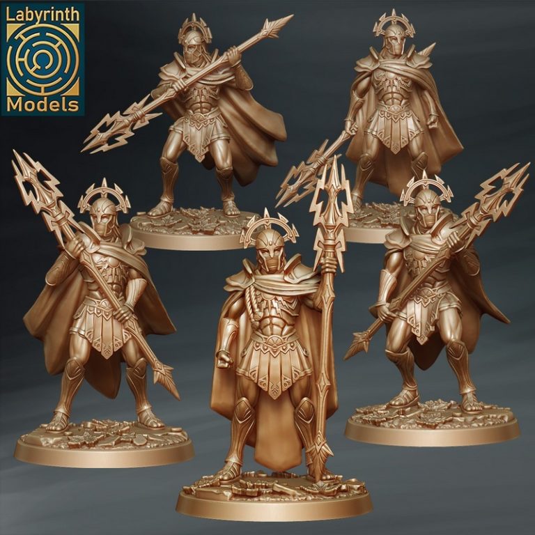 Labyrinth Models – Olympians Collection Vol.2 – 3D Print Model