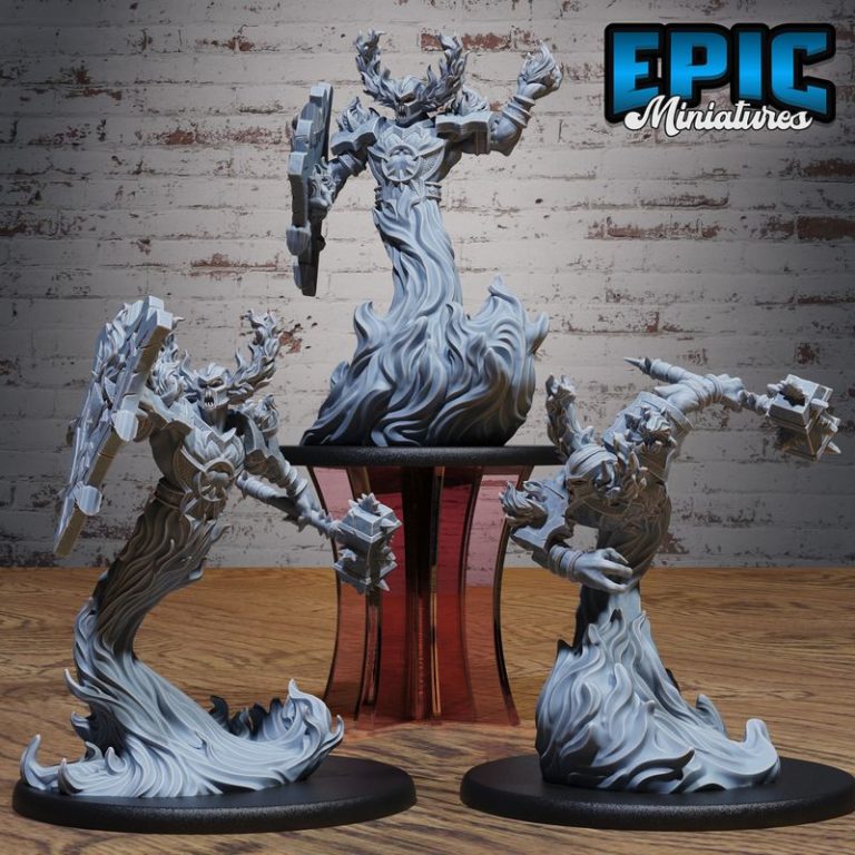 史诗迷你模型——怪物狂潮套装——经典敌对生物收藏—— Beast与龙系列3D打印模型|Epic Miniatures – Monster Frenzy Set – Classic Enemy Encounters – Beast and Dragon Collection – 3D Print Model