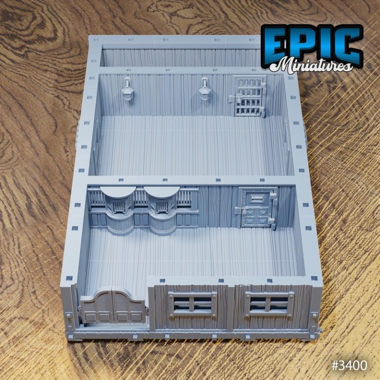 奇幻西部迷你模型集——怪西部遭遇场景3D打印模型|Epic Miniatures – Fantasy Wild West Set – Weird West Encounter – Western Settlers Collection – 3D Print Model