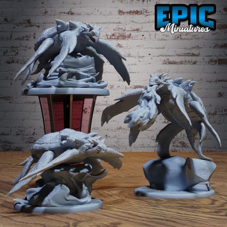 海盗与海洋冒险套装—— corsair岛收藏3D打印模型|Epic Miniatures – Treasure Hunt Set – Pirate and Ocean Encounter – Corsair Island Collection – 3D Print Model