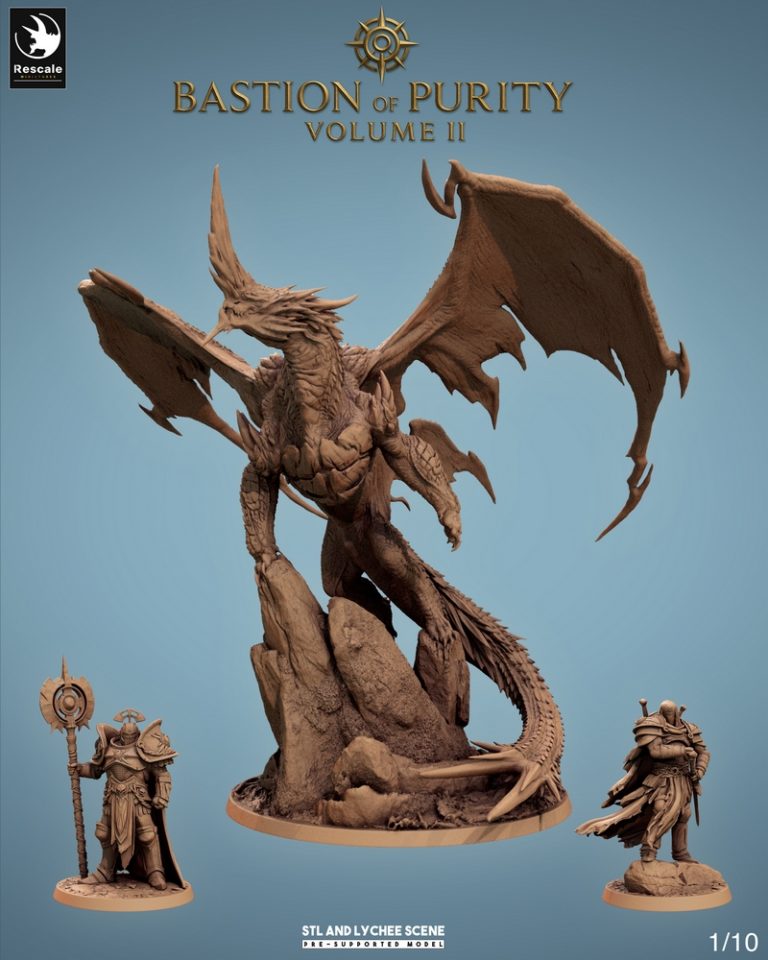 Rescale Miniatures – Bastion of Purity Vol II – 3D Print Model