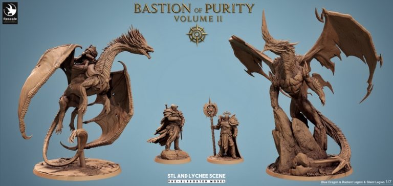 Rescale Miniatures – Bastion of Purity Vol II – 3D Print Model