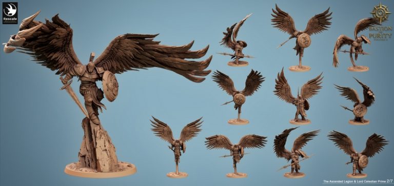 Rescale Miniatures – Bastion of Purity Vol II – 3D Print Model