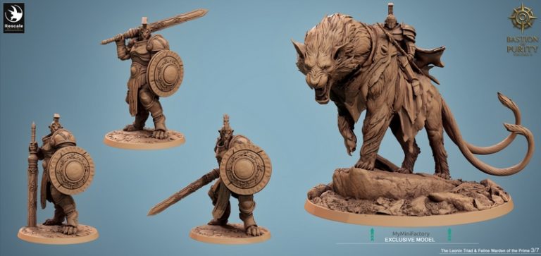 Rescale Miniatures – Bastion of Purity Vol II – 3D Print Model
