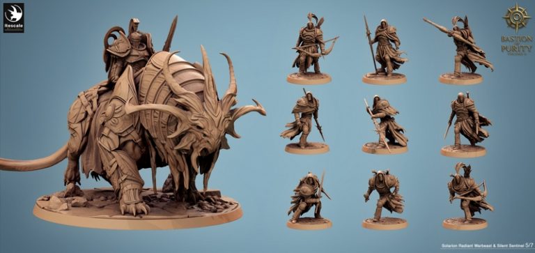 Rescale Miniatures – Bastion of Purity Vol II – 3D Print Model