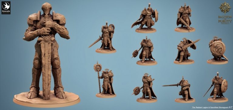 Rescale Miniatures – Bastion of Purity Vol II – 3D Print Model