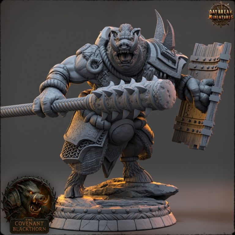 Daybreak Miniatures – May 2025 – The Covenant of Blackthorn – 3D Print Model