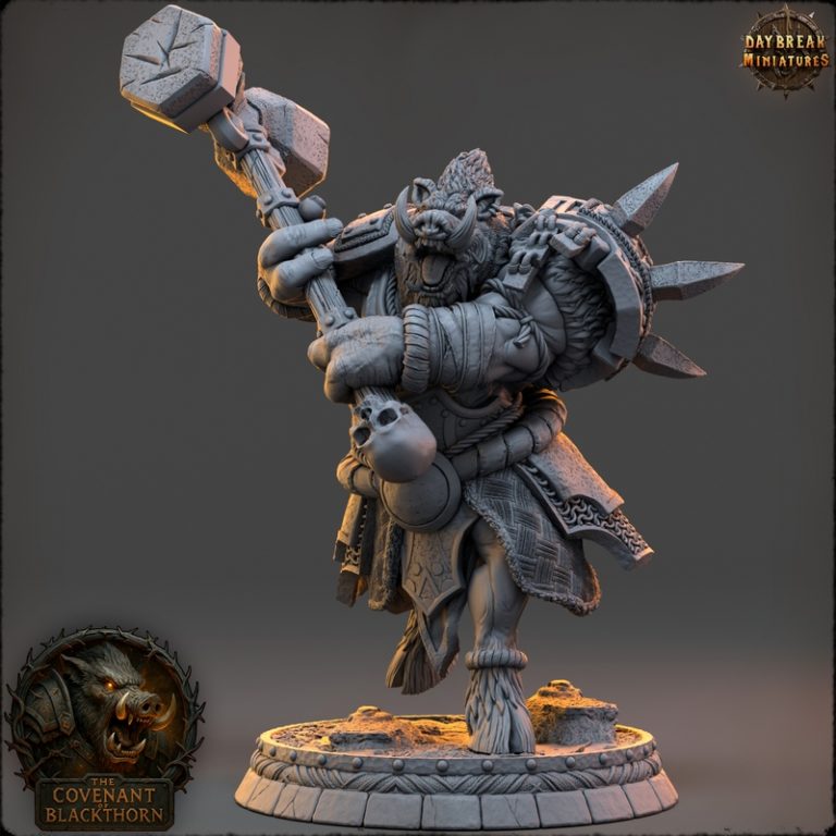 Daybreak Miniatures – May 2025 – The Covenant of Blackthorn – 3D Print Model