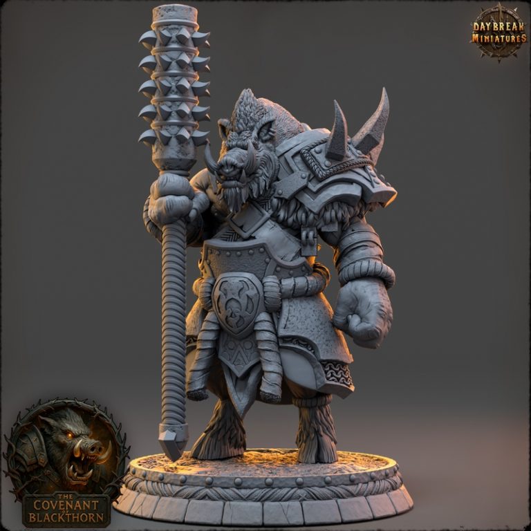 Daybreak Miniatures – May 2025 – The Covenant of Blackthorn – 3D Print Model