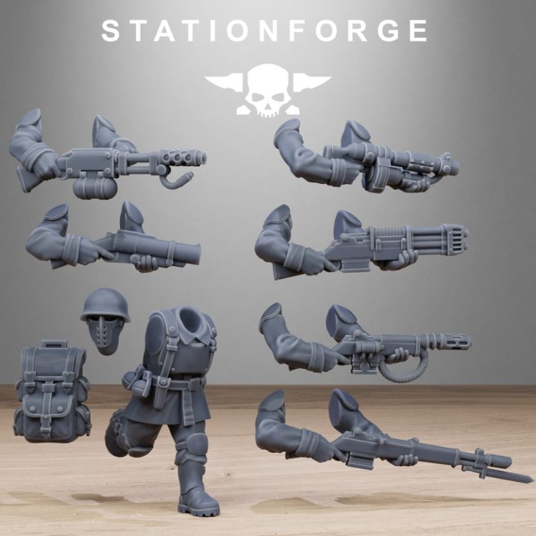 FreeGuard 3D打印模型套装|FreeGuard Builder Kit – 3D Print Model