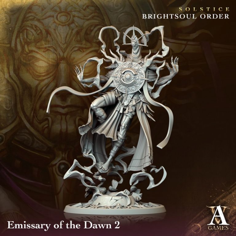 Archvillain Games《溶stice Brightsoul Order》3D打印模型|Archvillain Games – November 2023 – Solstice Brightsoul Order – 3D Print Model