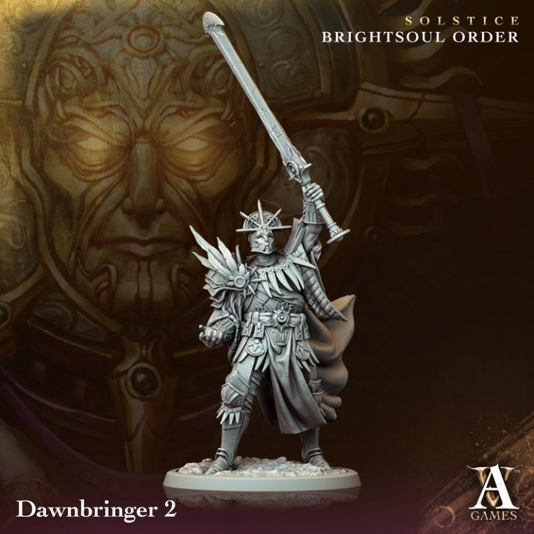 Archvillain Games《溶stice Brightsoul Order》3D打印模型|Archvillain Games – November 2023 – Solstice Brightsoul Order – 3D Print Model