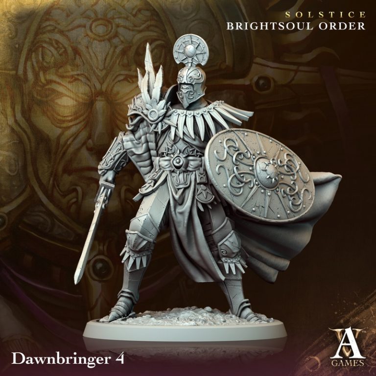 Archvillain Games《溶stice Brightsoul Order》3D打印模型|Archvillain Games – November 2023 – Solstice Brightsoul Order – 3D Print Model