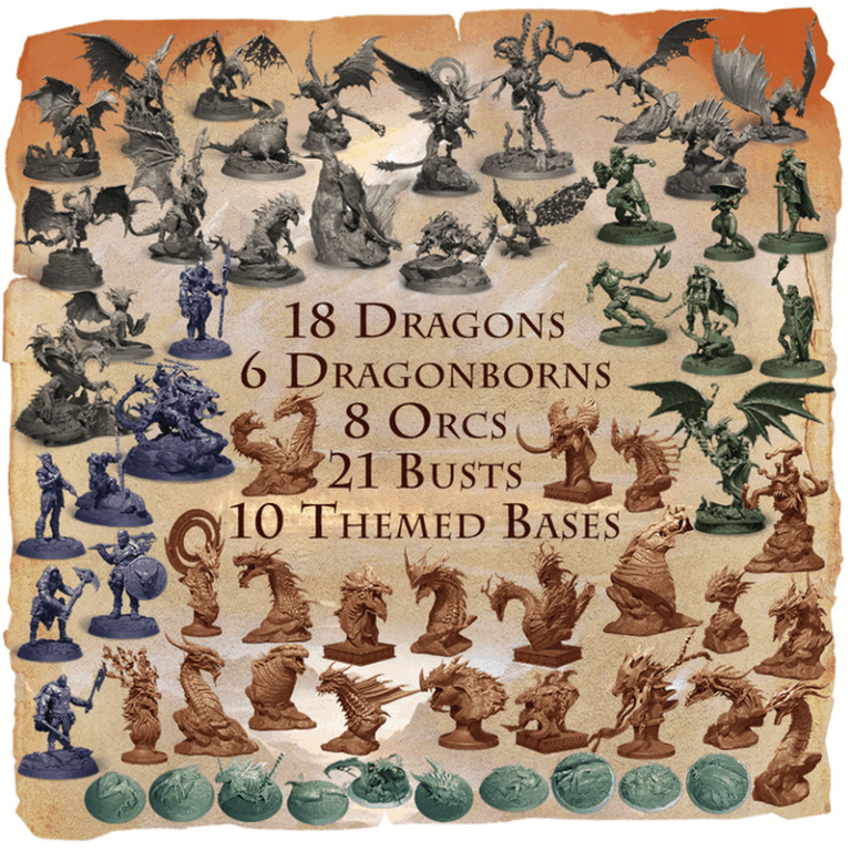 SolGood创艺工坊｜龙族召唤｜3D打印模型|Kickstarter – SolGood Creations – December 2024 – Summon the Dragons – 3D Print Model