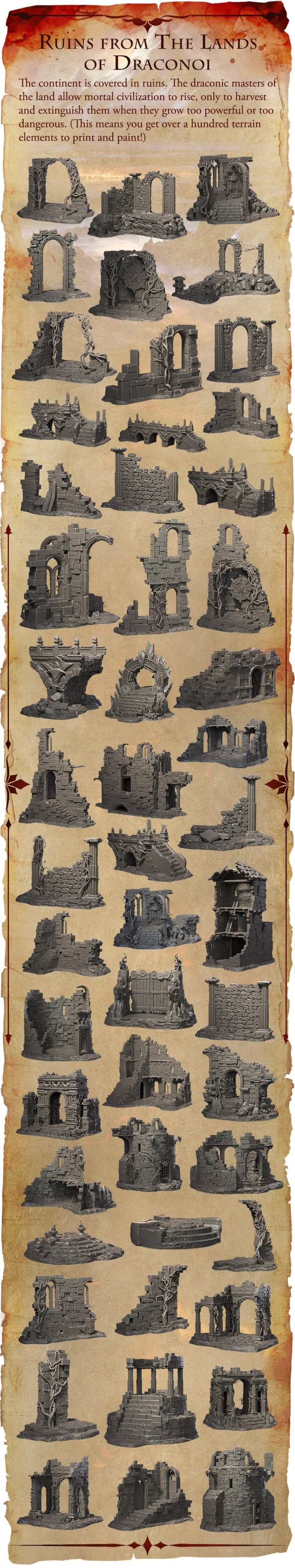 SolGood创艺工坊｜龙族召唤｜3D打印模型|Kickstarter – SolGood Creations – December 2024 – Summon the Dragons – 3D Print Model