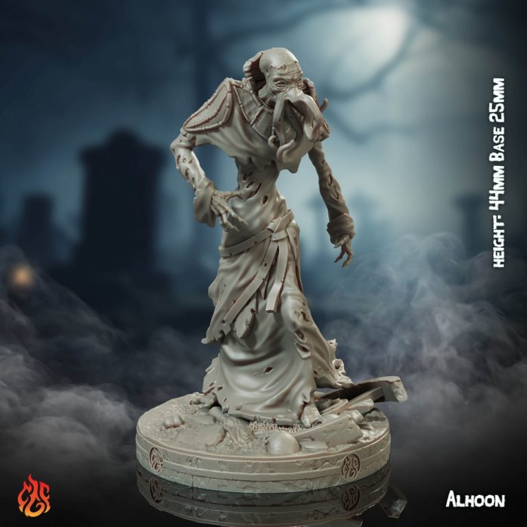 crippled god foundry 9周年特别版：怪物亡灵威胁 3D打印模型|Crippled God Foundry – October 2025 – 9th Anniversary Special – Monstrober Undead Menace – 3D Print Model