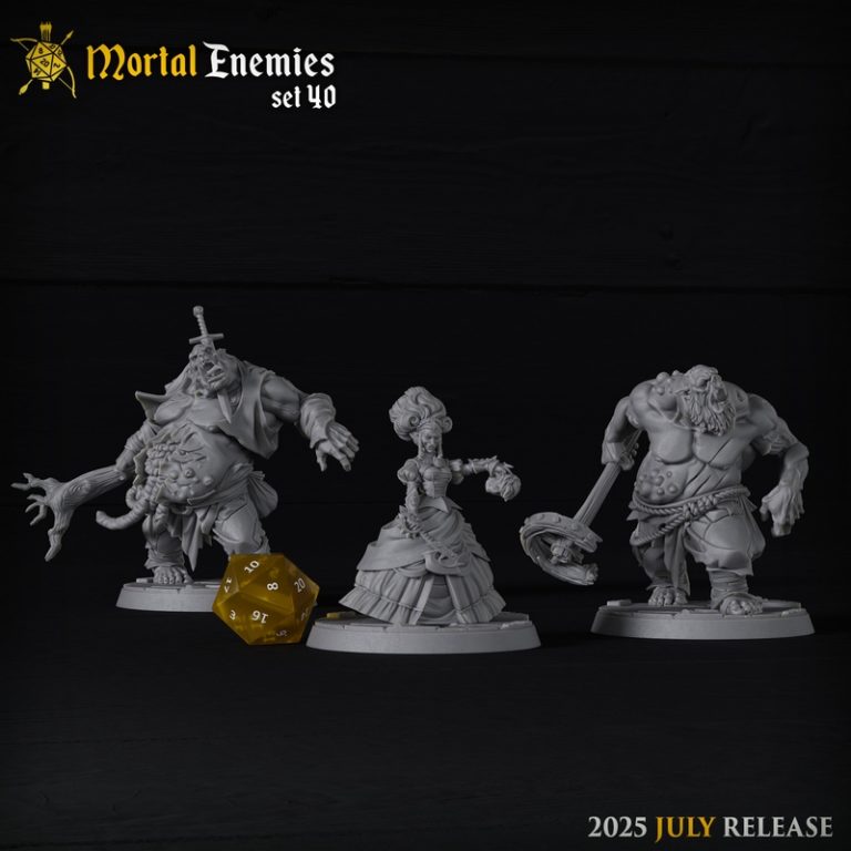 钛forge迷你模型 | 2025年7月新品 | 高门精灵与阿拉伯之夜 3D打印模型|Titan Forge Miniatures – July 2025 – Highborn Elves and Arabian Nights – 3D Print Model