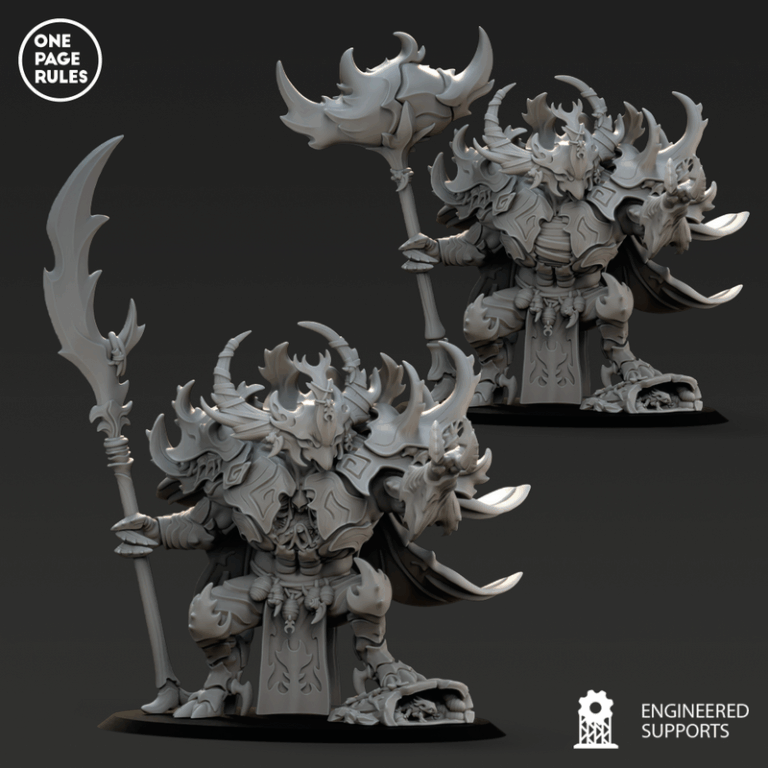 木精灵军团3——3D打印模型套装|One Page Rules – Wood Elves – Army Bundle 3 – 3D Print Model