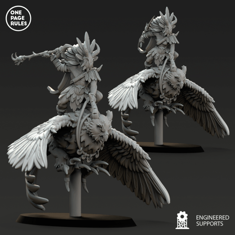 木精灵军团3——3D打印模型套装|One Page Rules – Wood Elves – Army Bundle 3 – 3D Print Model