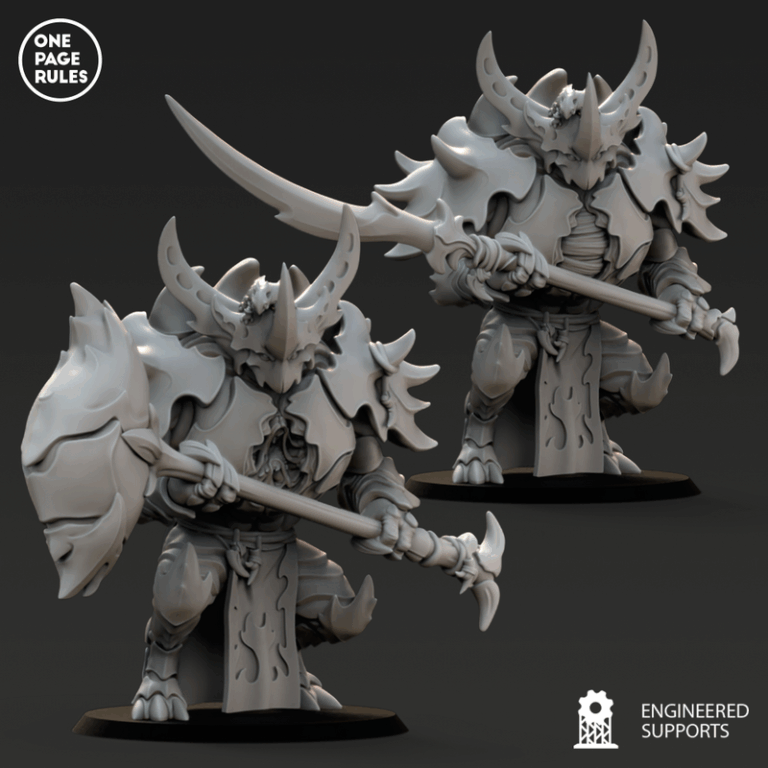 木精灵军团2：3D打印模型套装|One Page Rules – Wood Elves – Army Bundle 2 – 3D Print Model