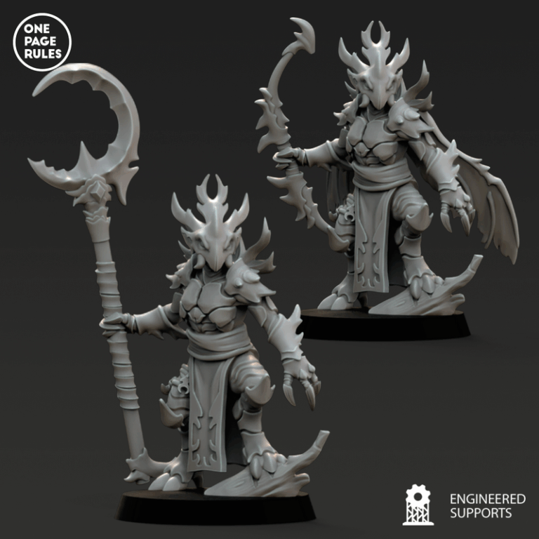 木精灵军团2：3D打印模型套装|One Page Rules – Wood Elves – Army Bundle 2 – 3D Print Model