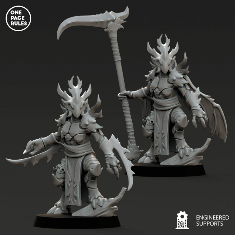 木精灵军团2：3D打印模型套装|One Page Rules – Wood Elves – Army Bundle 2 – 3D Print Model
