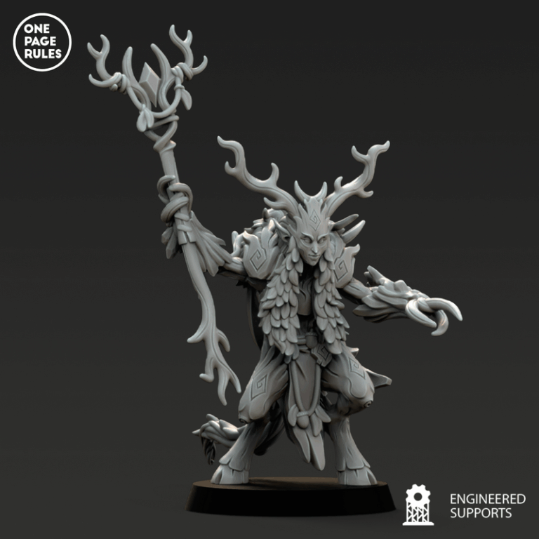 木精灵军团1：3D打印模型套装|One Page Rules – Wood Elves – Army Bundle 1 – 3D Print Model