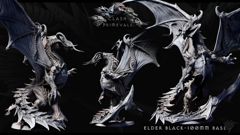 迷你怪物乱斗——2025年8月 Primevals对决 3D打印模型|Mini Monster Mayhem – August 2025 – Clash of the Primevals