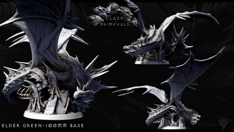 迷你怪物乱斗——2025年8月 Primevals对决 3D打印模型|Mini Monster Mayhem – August 2025 – Clash of the Primevals