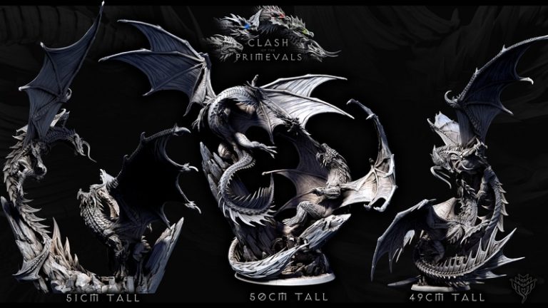 迷你怪物乱斗——2025年8月 Primevals对决 3D打印模型|Mini Monster Mayhem – August 2025 – Clash of the Primevals